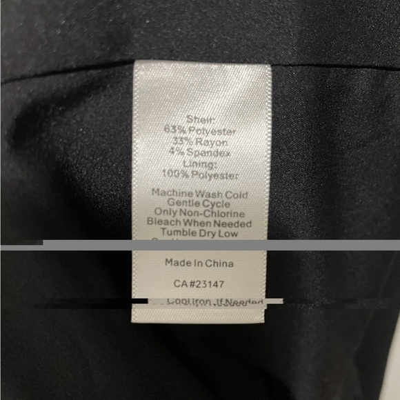 Talbots Black Career Sheath Dress Women 18 Classic Workwear Below Knee - Picture 5 of 8